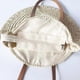 thumbnail image 5 of Female's Straw Woven Bag Round Fashion Portable Reusable Home Storage Bags New, 5 of 5