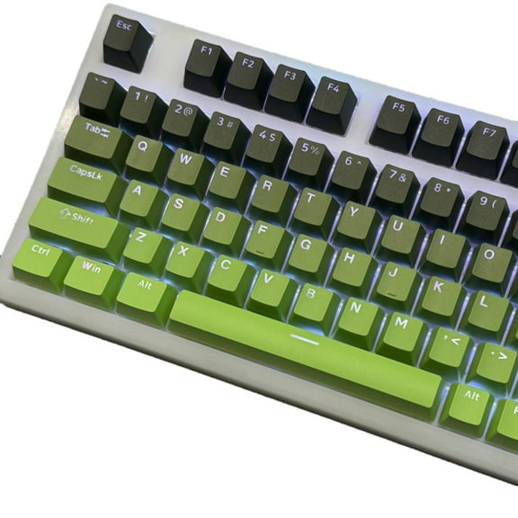 Unique Color Keycap Ergonomic OEM Profile Keycaps Translucent Backlit Pattern