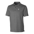 thumbnail image 2 of Men's Cutter & Buck Heather Charcoal Scranton Wilkes-Barre RailRiders Forge Heathered Stretch Polo, 2 of 3