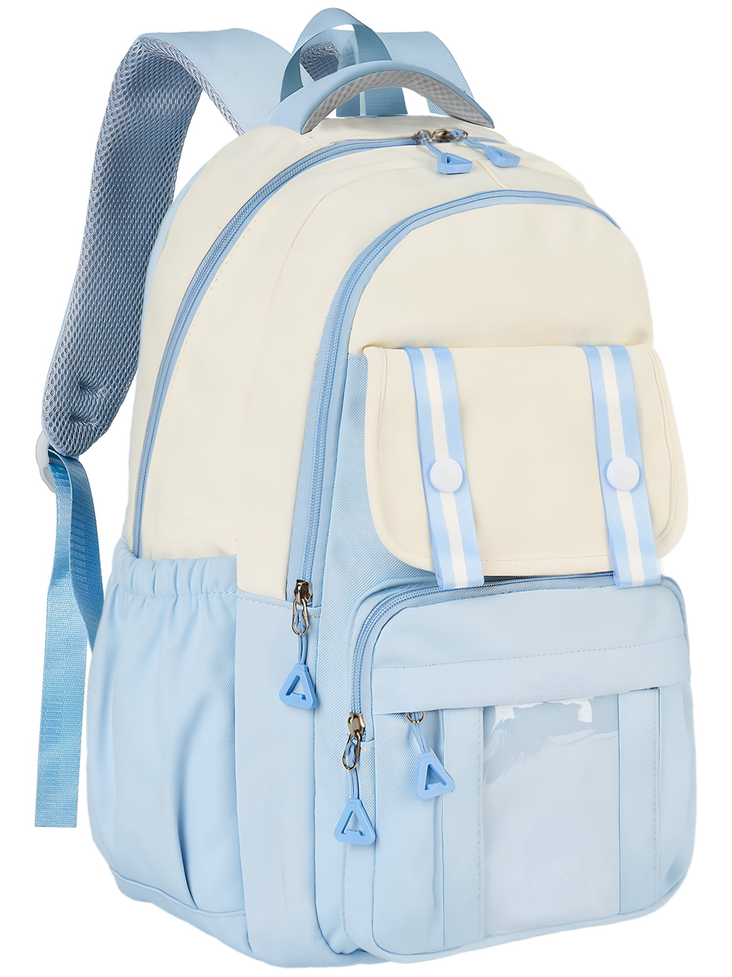 DAKIMOE Kids Backpack, Large Capacity School Bookbag for 15.6 Inch Laptop, Water-Resistant Cute Girl Backpacks for Teen adults, Lightweight Travel Daypack for Middle School College