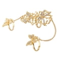 thumbnail image 3 of Anillos de Cadena Abiertos Mariposa Sunnimix para Mujeres, 3 of 8