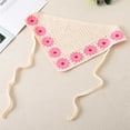 thumbnail image 2 of Womens Printed Headscarf Accessories Knitted Lace Headband, 2 of 3