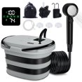 thumbnail image 1 of Ducha de camping Spopal portátil integrada de 20 litros con 13000 mAh, 1 of 8