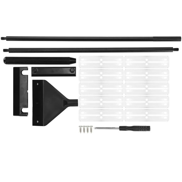 Glass Fish Tank Algae Scraper,Aquarium Algae Scraper Aluminum Aluminum Alloy Aquarium Algae Scraper Algae Scraperwith Detachable Pol Rugged and Tough