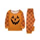 thumbnail image 1 of Family Matching Halloween Pajamas Set, Halloween Print PJs Sets 2 Pieces Loungewear Sleepwear Family Pajamas Matching Pjs, 1 of 5