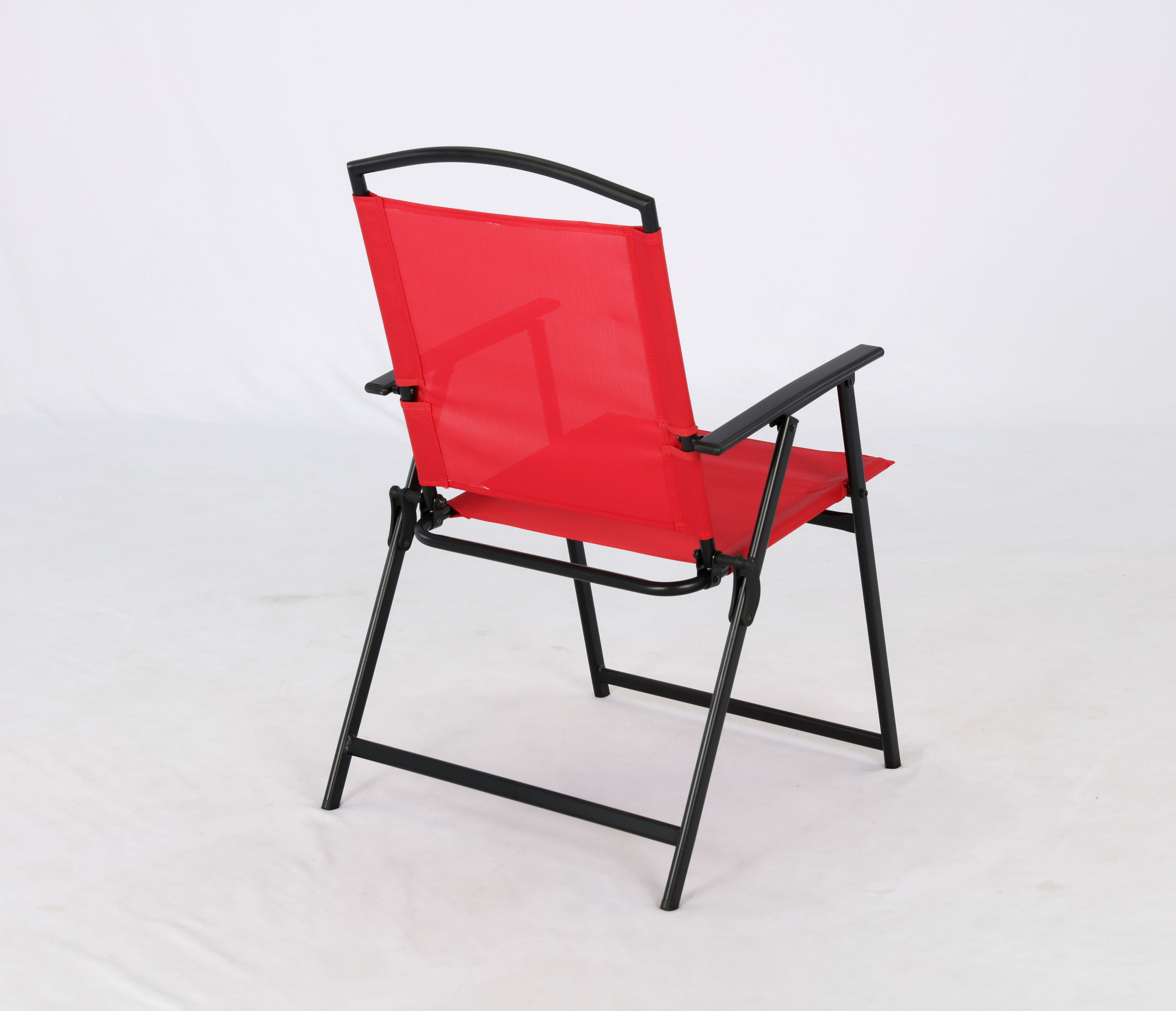 Mainstays Albany Lane 5 Piece Steel Outdoor Dining Set, Red