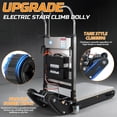 thumbnail image 3 of Esheno Electric Hand Truck 900 LBS Capacity Stair Climber 1200W Motor Rubber Tracks for Moving Stair Transport Warehouse, 3 of 9