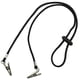 thumbnail image 3 of 5 servilletas de papel con clip para el cordón, baberos, toallitas, cadena flexible, servilletero ajustable para adultos (negro), 3 of 5