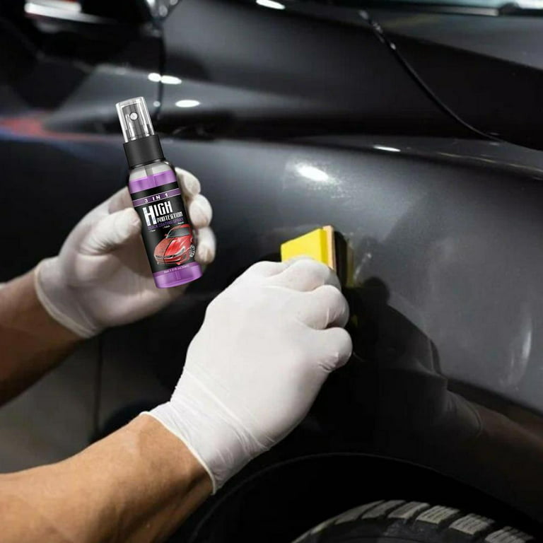  Newbeeoo Car Coating Spray, Newbeeoo 3 In 1 Car Coating Spray,  High Protection Quick Car Coating Spray, Nano Car Scratch Removal Spray (2  Sets) : Automotive