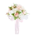 thumbnail image 1 of Ramo de novia, ramo de rosas artificiales, accesorios de boda hechos a mano, elegante para aniversario., 1 of 8