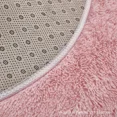 thumbnail image 5 of Alfombra redonda de felpa, alfombra blanca mullida para sala de estar, decoración suave para el hogar, dormitorio, habitación de niños, salón, alfombra de pelo grueso, 5 of 5