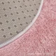 thumbnail image 5 of Alfombra redonda de felpa, alfombra blanca mullida para sala de estar, decoración suave para el hogar, dormitorio, habitación de niños, salón, alfombra de pelo grueso, 5 of 5