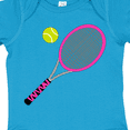 thumbnail image 4 of Inktastic Pink Tennis Racket and Ball Boys or Girls Baby Bodysuit, 4 of 5