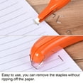 thumbnail image 5 of Uxcell Magnetic Staplers Puller Office Home Staple Remover Tools, Orange, 5 of 5