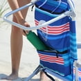 thumbnail image 5 of Set of 2. Ocean Zero Eco-Friendly Deluxe Backpack Beach Chair. Stripe., 5 of 6