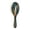 Snowflake and Feather Pattern, variant on Wood Paddle Brush with Cushion & Round Hair Brush Snowflake and Feather Pattern Detangling Brush for All Hair Types