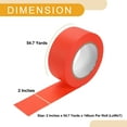 thumbnail image 4 of Cinta de pintor universal Unique Bargains - Cinta de enmascarar para pintura de automóviles DIY sin residuos - Papel crepé rojo - 2 pulgadas x 54.7 yardas, 4 of 7