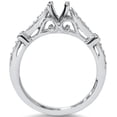 thumbnail image 2 of Pompeii 1/10ct Diamond Engagement Setting Platinum (G/H,SI1-SI2), 2 of 4