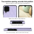 thumbnail image 2 of Nalacover Wallet Case for Samsung Galaxy A12 5G, RFID Blocking Card Slots Holder PU Leather Fashion Back Flip Cover with Kickstand Magnetic Buttons Shockproof Case for Samsung Galaxy A12 5G,Purple, 2 of 8