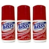 Tussy Roll-on Deodorant, Original 1.7 oz (pack of 3) + LA Cross Blemish Remover 74851