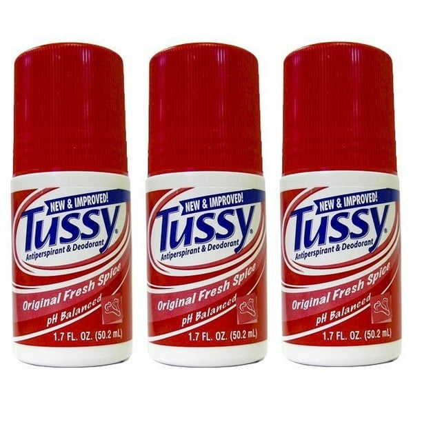 Tussy Roll-on Deodorant, Original 1.7 oz of + Eyebrow Ruler Walmart.com
