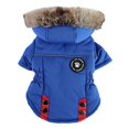 thumbnail image 1 of Chaqueta con cinturón de seguridad Abrigo de invierno para cachorros - ropa para cachorros, 1 of 5