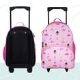 thumbnail image 5 of Wildkin Kids Rolling Luggage for Boys & Girls, Perfect for School & Overnight Travel, Carry-On Size (Ballerina Pink), 5 of 7