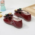thumbnail image 6 of Dreamtale New Jelly Mary Jane Shoes Cosplay Frozen Elsa Anna Cinderella Princess Shoes for Kid(Candy Bow Red,6M US Toddler), 6 of 7