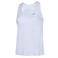 thumbnail image 2 of Babolat Women's Play Tank Top - White (Large), 2 of 3
