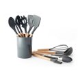 thumbnail image 3 of 11pcs Silicone Cooking Utensil Set European Style Prevents Stick Heat Resistance Cooking Kitchen Utensils Set with Holder, 3 of 12