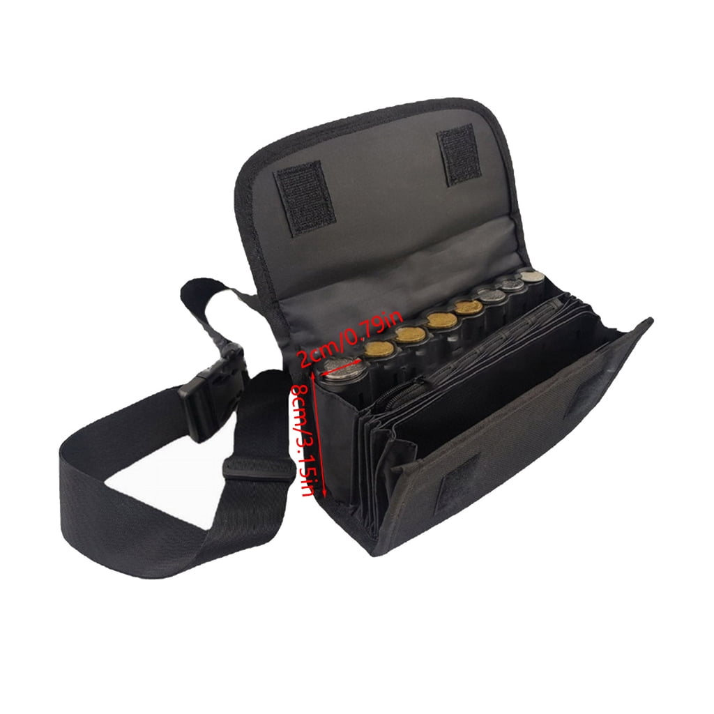 Necvior Convenient Coin Dispenser Large Capacity Cash Holder Waist Purse for Coins & Dollar Bill for Any Vehicle or Motorcycle