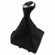thumbnail image 3 of 6-Speed Manual Gear Shift Knob with Leather Boot for 2011-2016 RHD Vehicles, 3 of 5