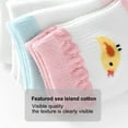 thumbnail image 4 of Toddler Baby Socks - Summer Thin Breathable Mesh Mid-Calf Short Ankle Socks, Combed Cotton Boys' and Girls' Socks 5-Pair Packs, 4 of 9