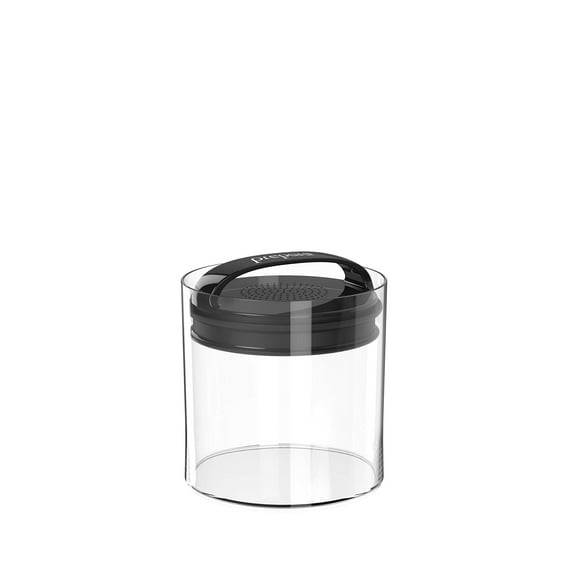 Prepara Evak Fresh Saver Grand-Court Boîte Sans Air avec Poignée Noire 1.8 Quart Transparent