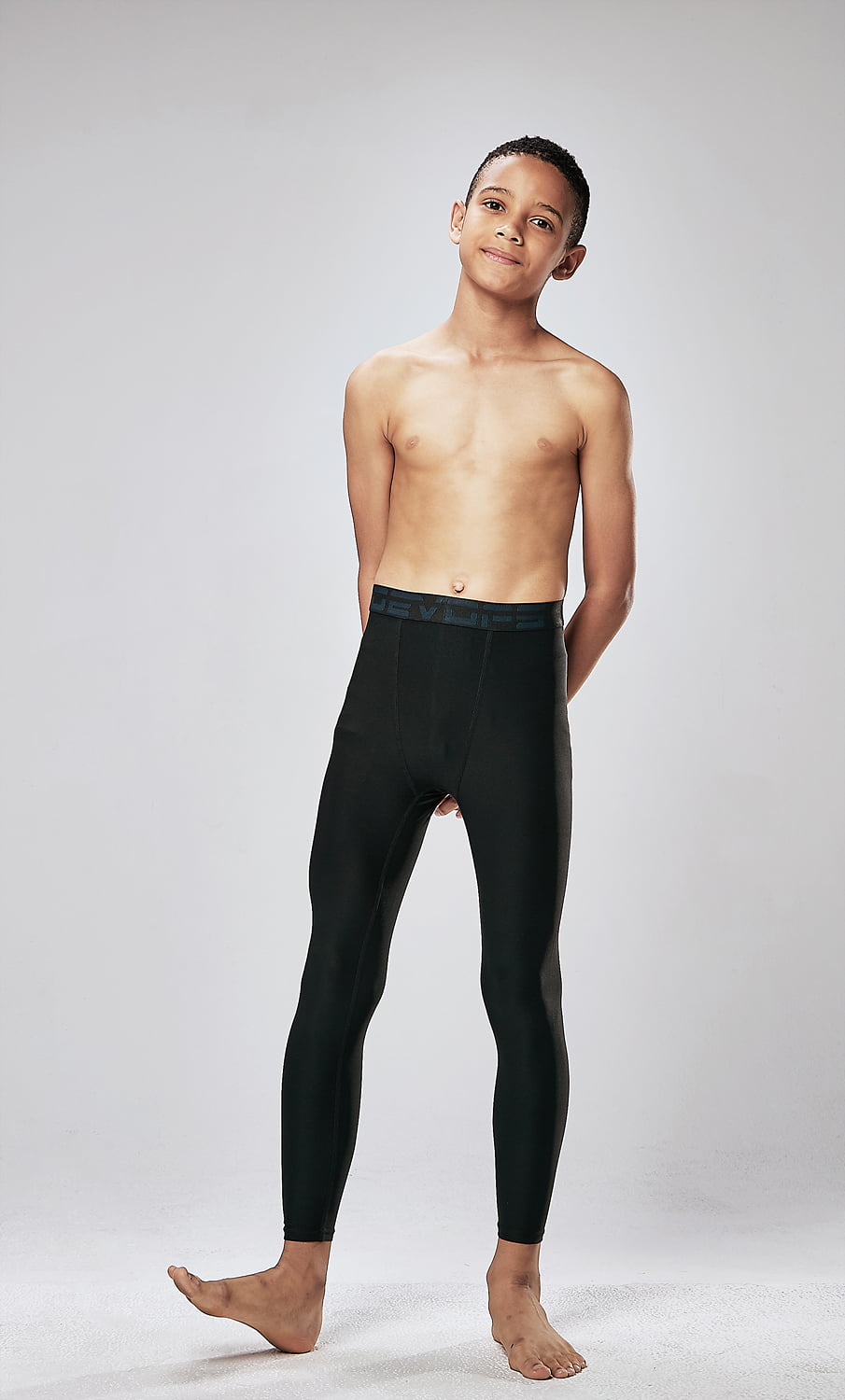 GetUSCart- DEVOPS 2 Pack Men's Compression Pants Athletic Leggings (Large,  Black/Orange)