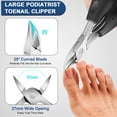 thumbnail image 3 of DUAIU Kit de 7 Piezas Cortaúñas para Adultos Mayores - Diseño Ergonómico con Boca Ancha para Uñas Gruesas - Ideal para Hombres y Regalo para Ancianos, 3 of 8