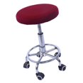 thumbnail image 2 of pitrice Elastic Bar Stool Covers Round Chair Seat Cover Cushion Slip Covers Wine, 2 of 6