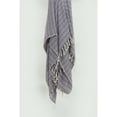 thumbnail image 2 of Rizzy Home  Chevron Hand Loomed Woven Throw Purple/ Natural, 2 of 5