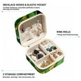 thumbnail image 2 of St. Patrick's Day Travel Portable Square Jewelry Box - Bracelet Holder and Jewelry Stand - Ideal for Rings, Earrings, Necklaces, and Bracelets - Suitable for Girls and Women, 2 of 6