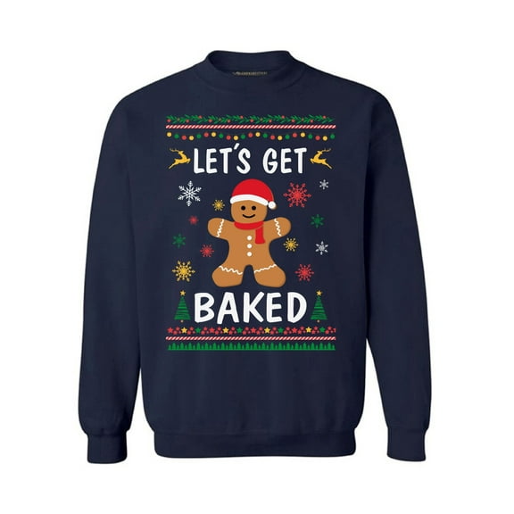 Awkward Styles Christmas Sweater Sweater Christmas Sweater Gingerbread Man Sweatshirt for Xmas