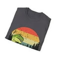 thumbnail image 4 of T Rex Frisbee Dinosaur Recreational Tosser Dino Disc Golf Unisex T-Shirt, 4 of 4
