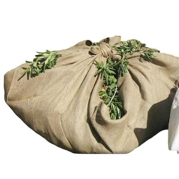 AK TRADING CO. Burlap Square 80 Inch x 80 Inch - Perfect for Landscaping, Gardening Tarp, Construction, Decor, and Tablecloth - Durable, Eco-Friendly, Natural Fiber, Multi-Purpose Burlap Fabric 3