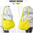 thumbnail image 2 of Puffer Tote Bag for Women Quilted Tote Bag Quilted Crossbody Bag Lightweight Padding Pufferr Shoulder Bag, 2 of 6