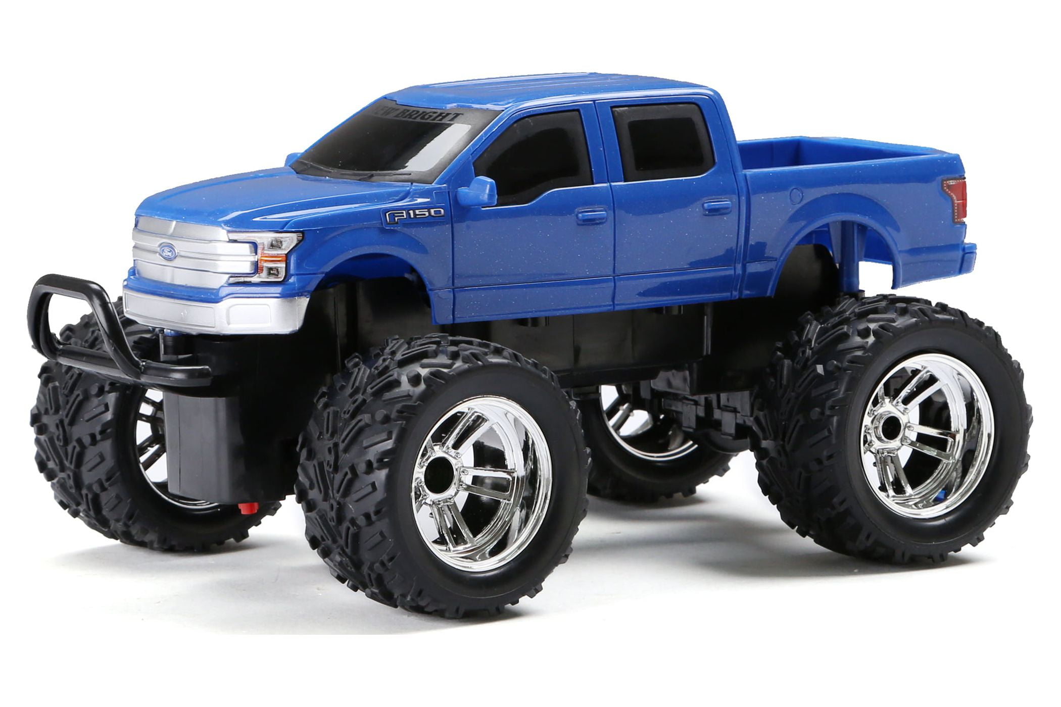 New Bright (1:16) Ford F-150 Battery Remote Control 4X4 Blue Truck, 1688U-6B