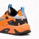 thumbnail image 4 of PU & MA RsTrck Silver Metallic Orange Sneakers Shoes 394708-02 Mens Size 12, 4 of 6