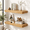 Oak-24"W x 12"D, 2Packs, variant on 72 Inch Floating Shelves 12 Deep Wall Shfor Fireplace Mantel Storhome & Office Long With Invisible Bracket Rustic Brown Set Of 2