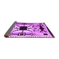 thumbnail image 2 of Ahgly Company Indoor Round Southwestern Purple Country Area Rugs, 4' Round, 2 of 4