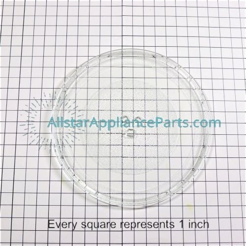 Whirlpool Microwave Glass Turntable Plate W10203713