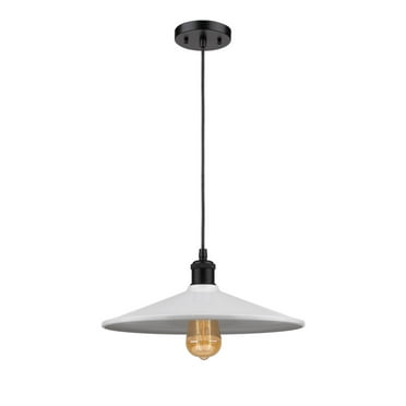 One Light Pendant (14-1/8" W x 5" H)
