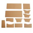 thumbnail image 1 of Oubit Quilting Cutting Templates,13 Pcs Leather Wallet Quilting Template Sewing Templates Ultimate Reliability, 1 of 9